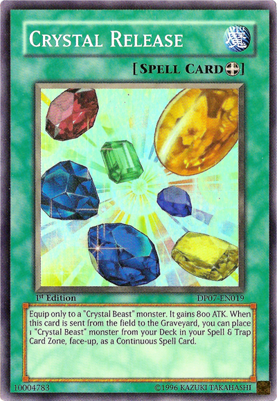 Crystal Release [DP07-EN019] Super Rare 