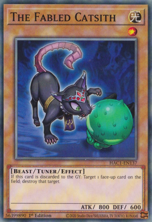 The Fabled Catsith [HAC1-EN137] Common 