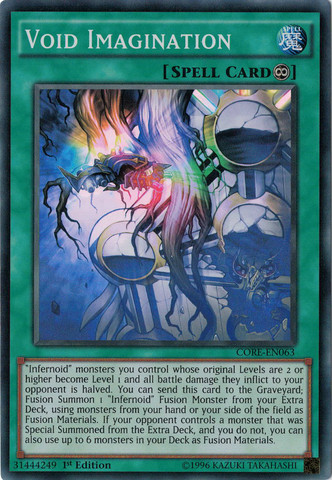 Void Imagination [CORE-EN063] Super Rare 