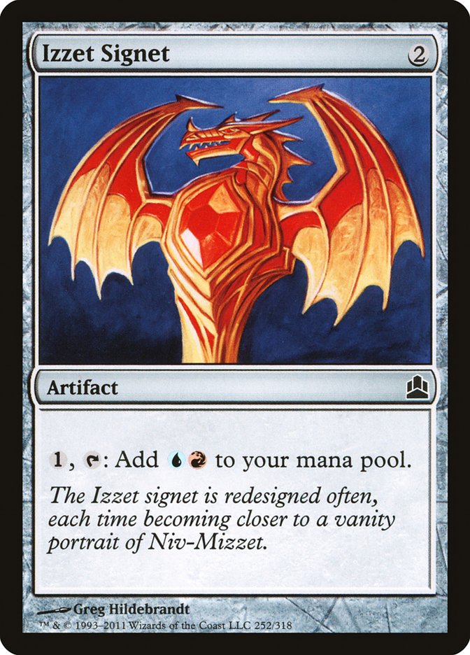 Izzet Signet [Commander 2011] 