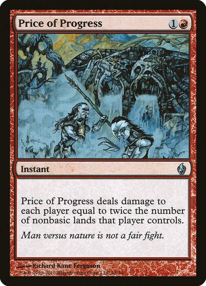 Price of Progress [Premium Deck Series: Fire and Lightning] 