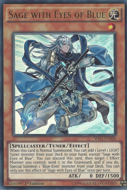 Sage with Eyes of Blue [SHVI-EN020] Ultra Rare 
