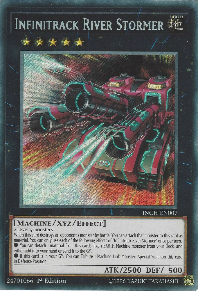 Infinitrack River Stormer [INCH-EN007] Secret Rare 