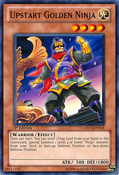 Upstart Golden Ninja [ORCS-EN031] Common 