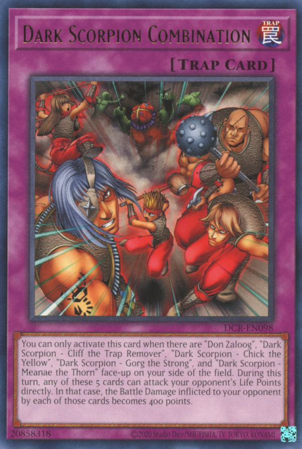 Dark Scorpion Combination [DCR-EN098] Rare 