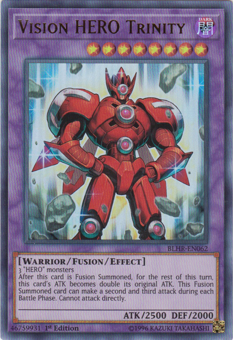 Vision Hero Trinity [BLHR-EN062] Ultra Rare 