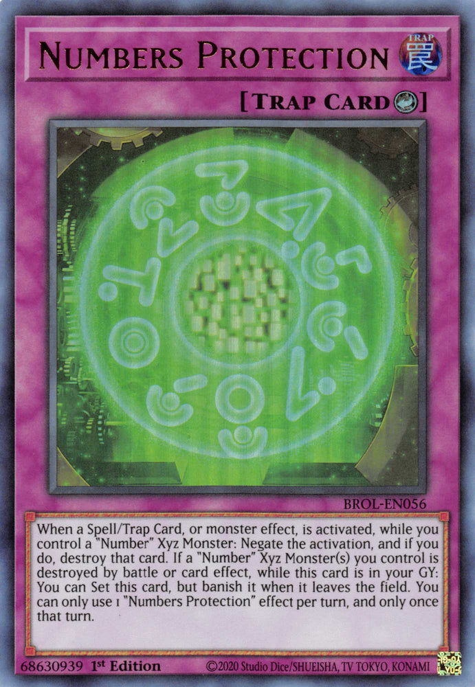 Numbers Protection [BROL-EN056] Ultra Rare 