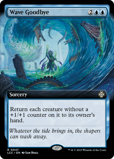 Wave Goodbye (Extended Art) [The Lost Caverns of Ixalan Commander] 