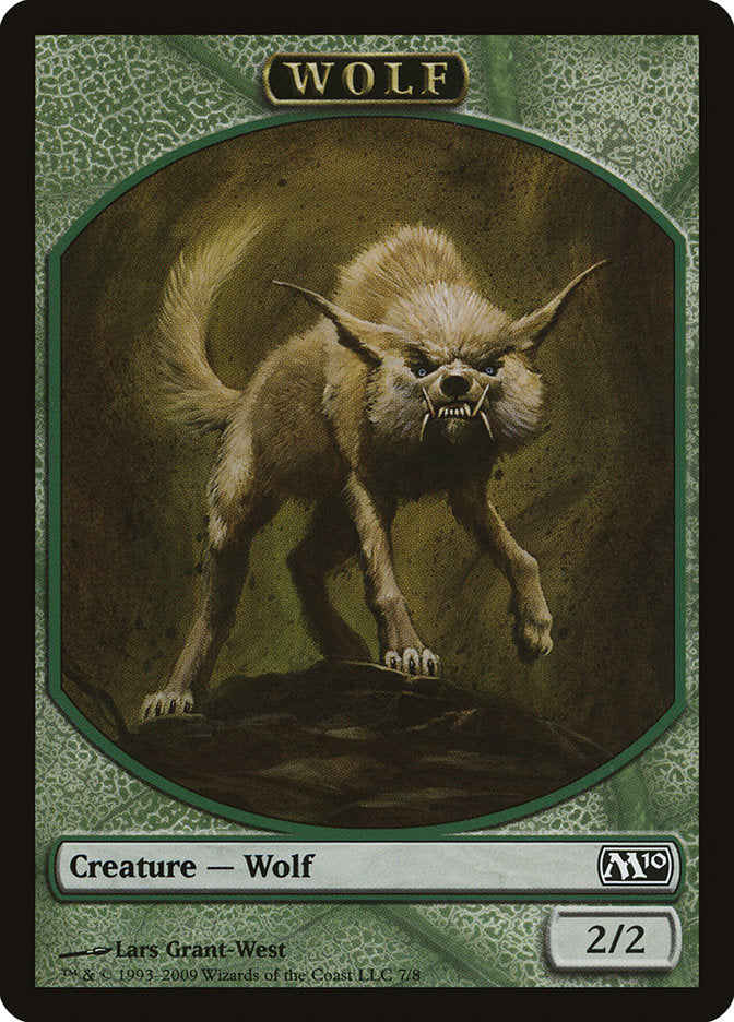 Wolf Token [Magic 2010 Tokens] 