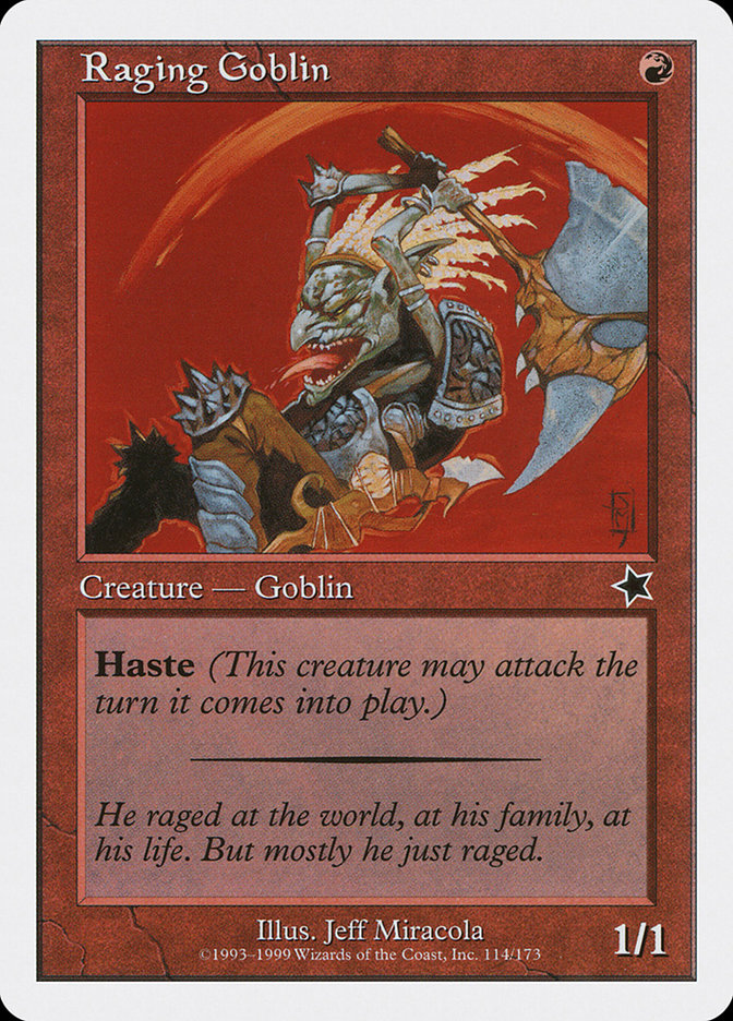 Raging Goblin [Starter 1999] 