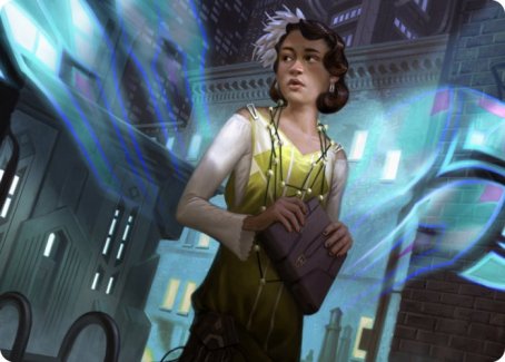 Giada, Font of Hope 1 Art Card [Streets of New Capenna Art Series] 