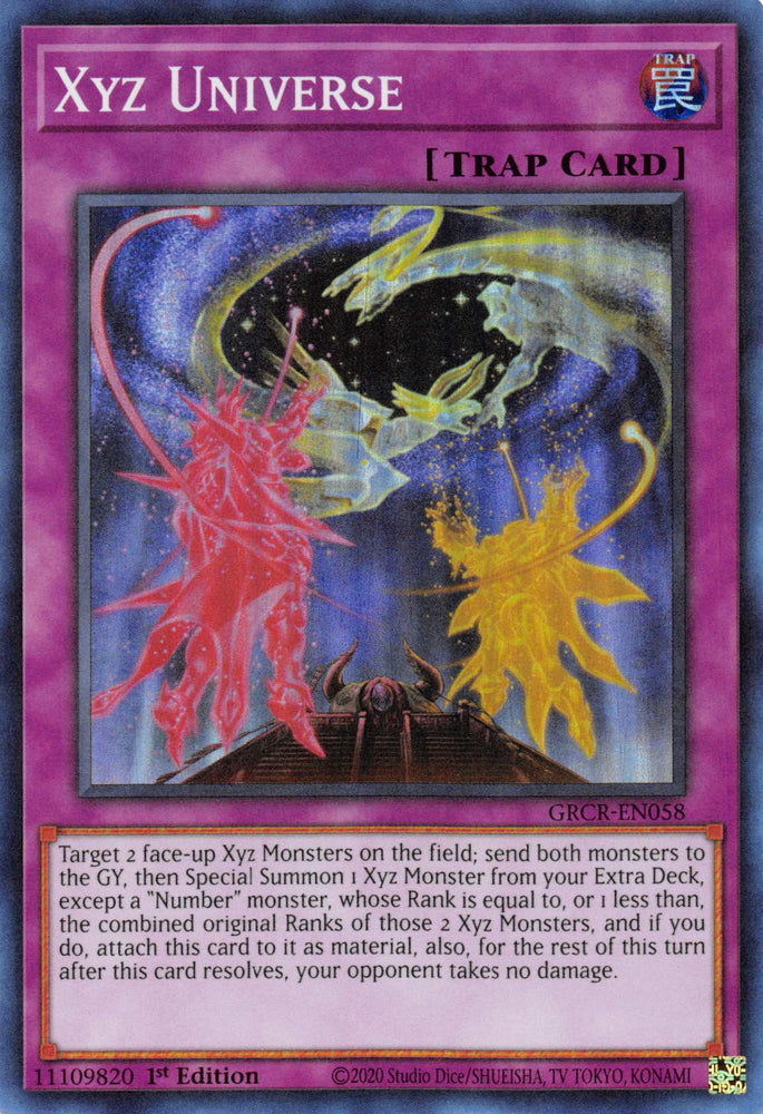 Xyz Universe [GRCR-EN058] Super Rare 