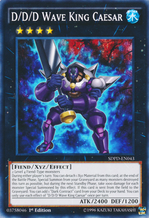 D/D/D Wave King Caesar [SDPD-EN043] Common 