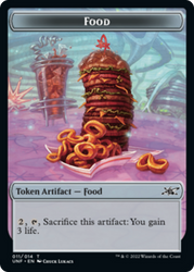 Cat // Food (11) Double-Sided Token [Unfinity Tokens] 