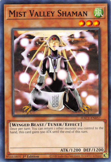 Mist Valley Shaman [HAC1-EN057] Common 