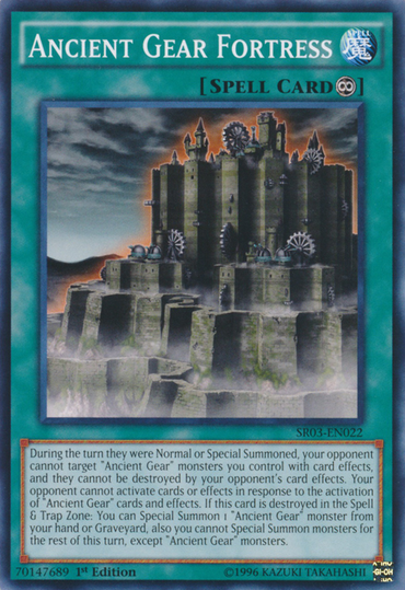 Ancient Gear Fortress [SR03-EN022] Common 