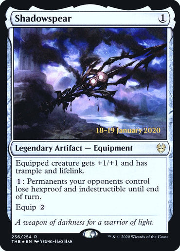 Shadowspear [Theros Beyond Death Prerelease Promos] 