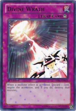 Divine Wrath [BP01-EN054] Starfoil Rare 