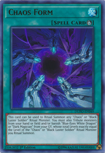 Chaos Form [DUPO-EN049] Ultra Rare 