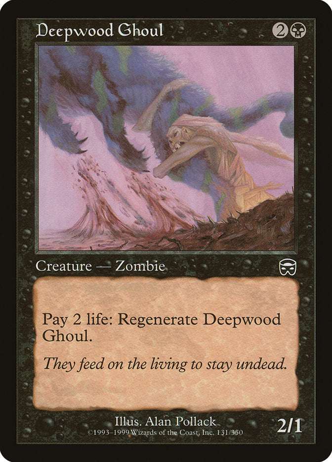 Deepwood Ghoul [Mercadian Masques] 