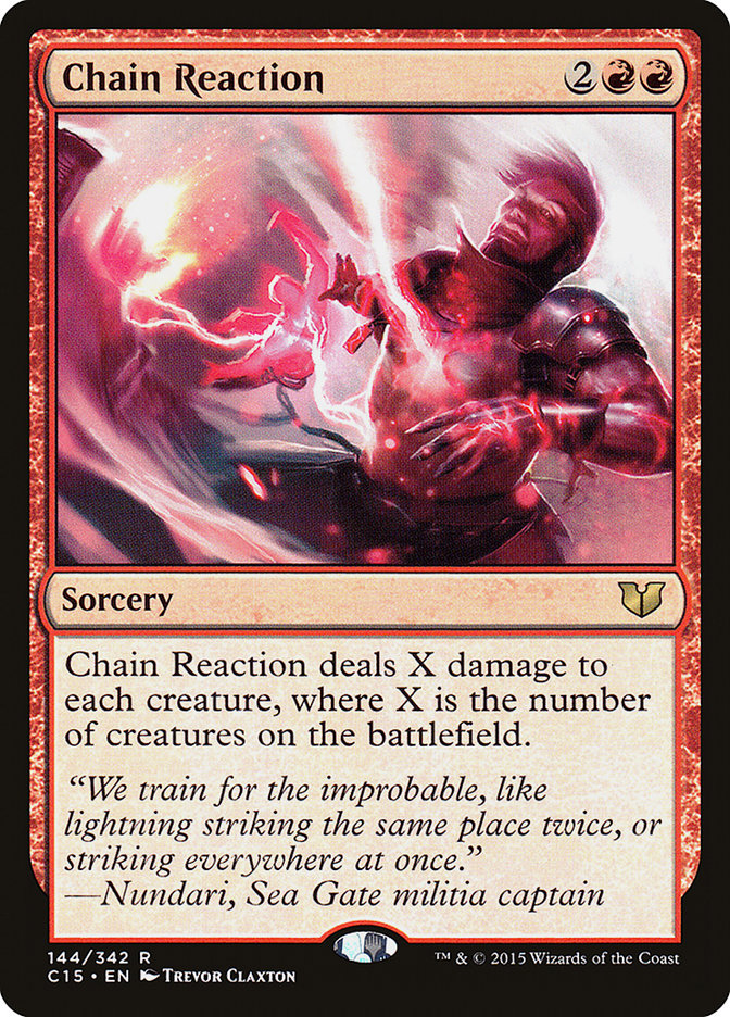 Chain Reaction [Commander 2015] 