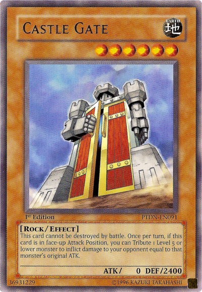 Castle Gate [PTDN-EN091] Rare 