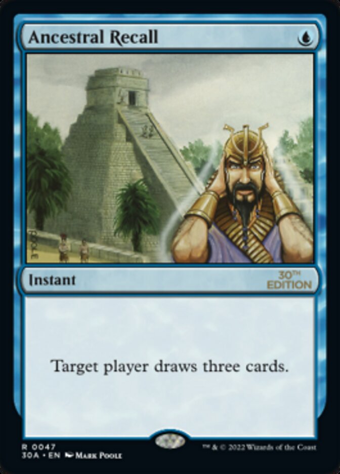 Ancestral Recall [30th Anniversary Edition] 
