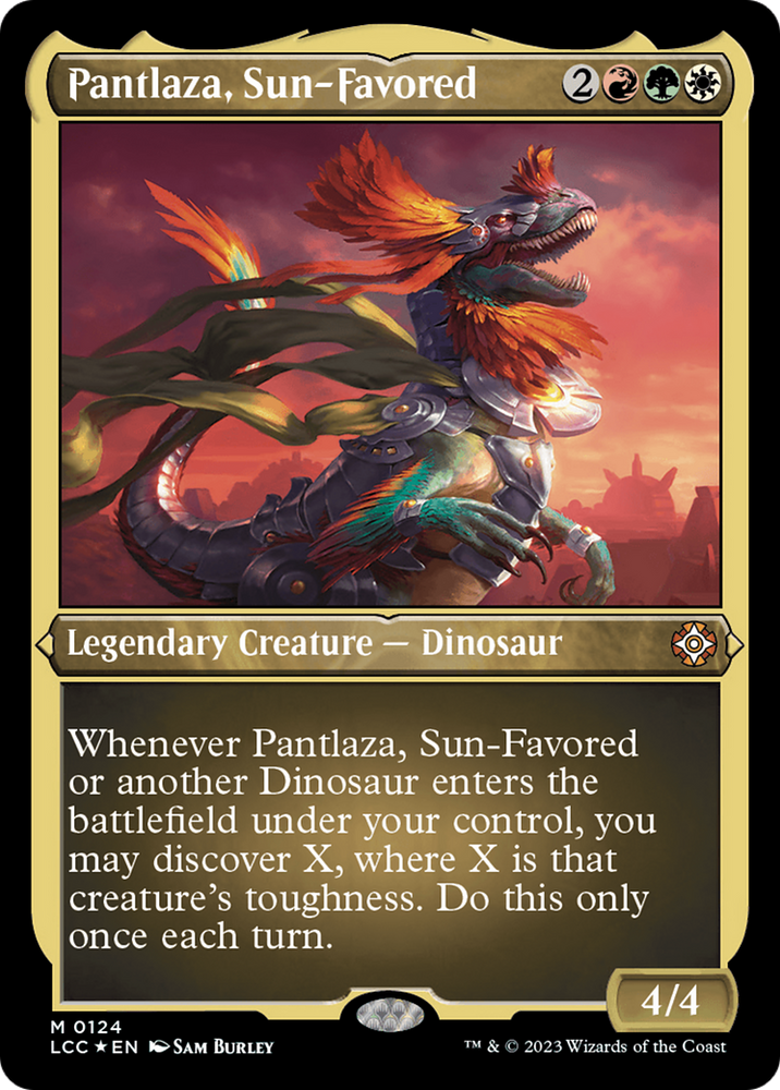 Pantlaza, Sun-Favored (Display Commander) [The Lost Caverns of Ixalan Commander] 