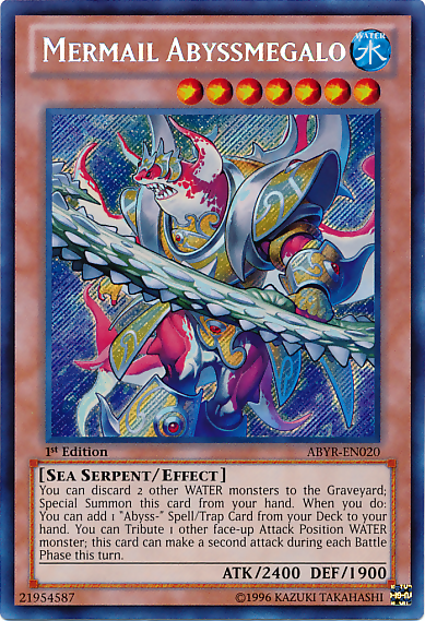 Mermail Abyssmegalo [ABYR-EN020] Secret Rare 