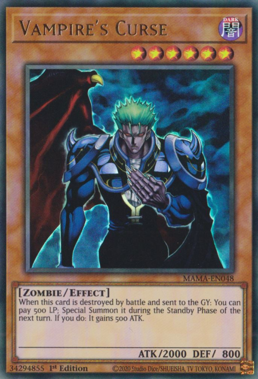 Vampire's Curse [MAMA-EN048] Ultra Rare 