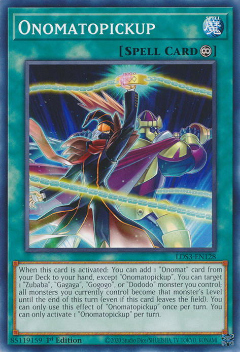 Onomatopickup [LDS3-EN128] Common 