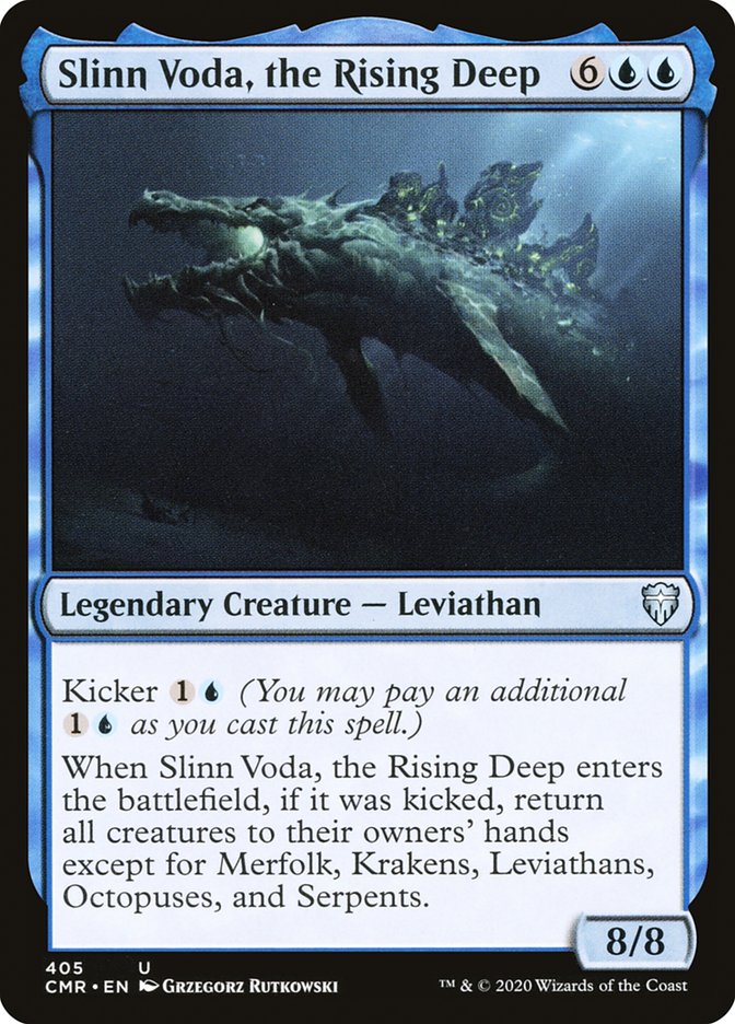 Slinn Voda, the Rising Deep [Commander Legends] 