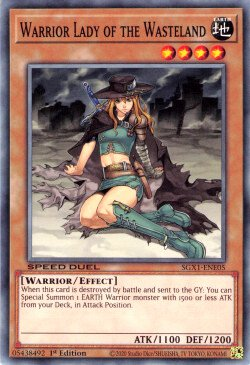 Warrior Lady of the Wasteland [SGX1-JAN05] Common 