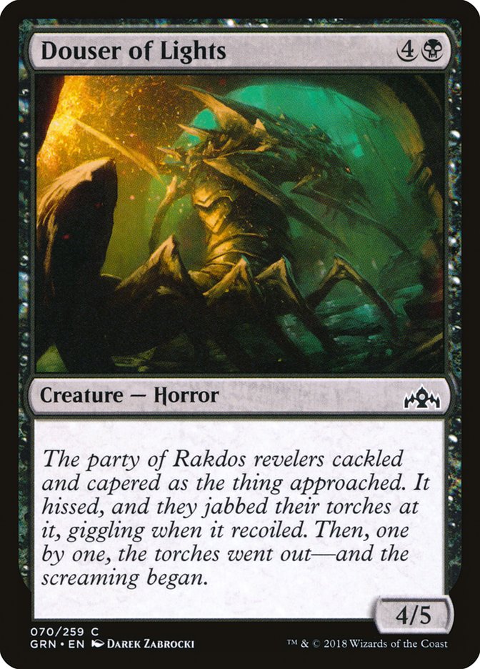 Douser of Lights [Guilds of Ravnica] 