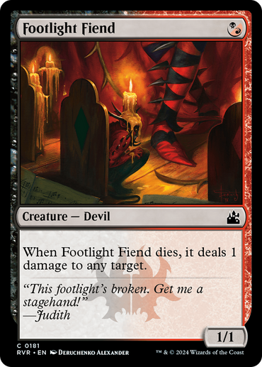 Footlight Fiend [Ravnica Remastered] 