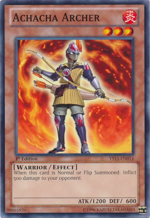Achacha Archer [YS13-EN014] Common 