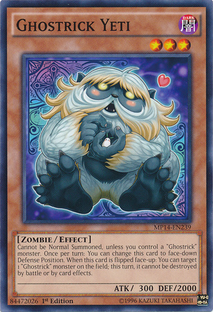 Ghostrick Yeti [MP14-EN239] Common 