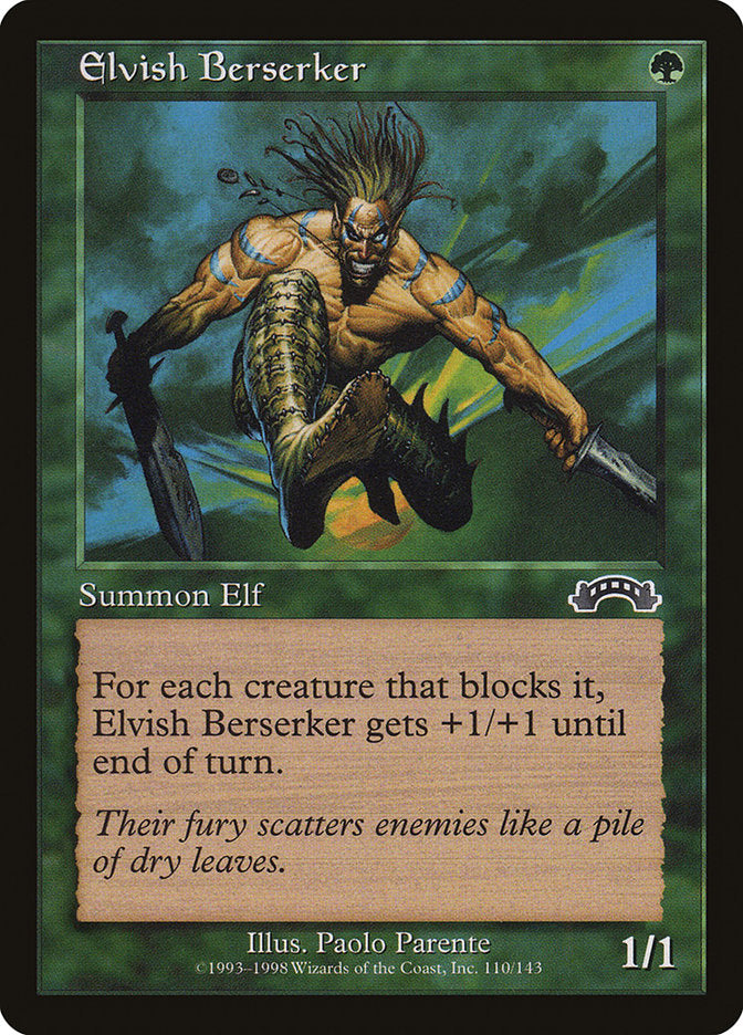 Elvish Berserker [Exodus] 