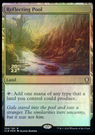 Reflecting Pool [Commander Legends: Battle for Baldur's Gate Prerelease Promos] 