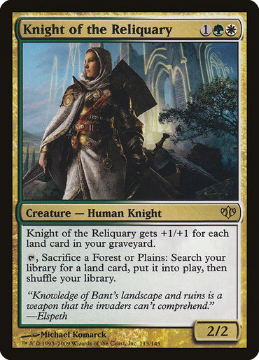 Knight of the Reliquary [Conflux] 