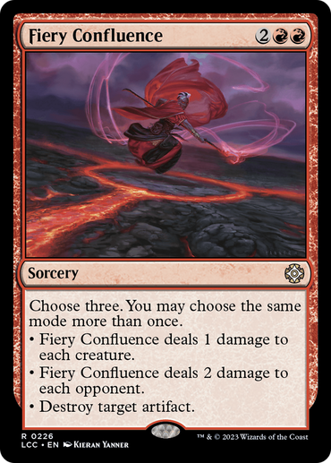 Fiery Confluence [The Lost Caverns of Ixalan Commander] 