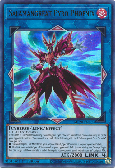 Salamangreat Pyro Phoenix [MP20-EN169] Ultra Rare 