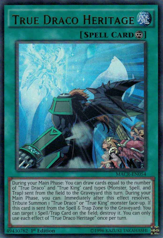 True Draco Heritage [MACR-EN054] Ultra Rare 