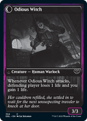 Ragged Recluse // Odious Witch [Innistrad: Double Feature] 