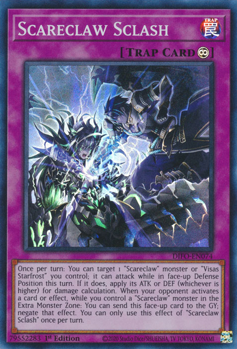 Scareclaw Sclash [DIFO-EN074] Super Rare 