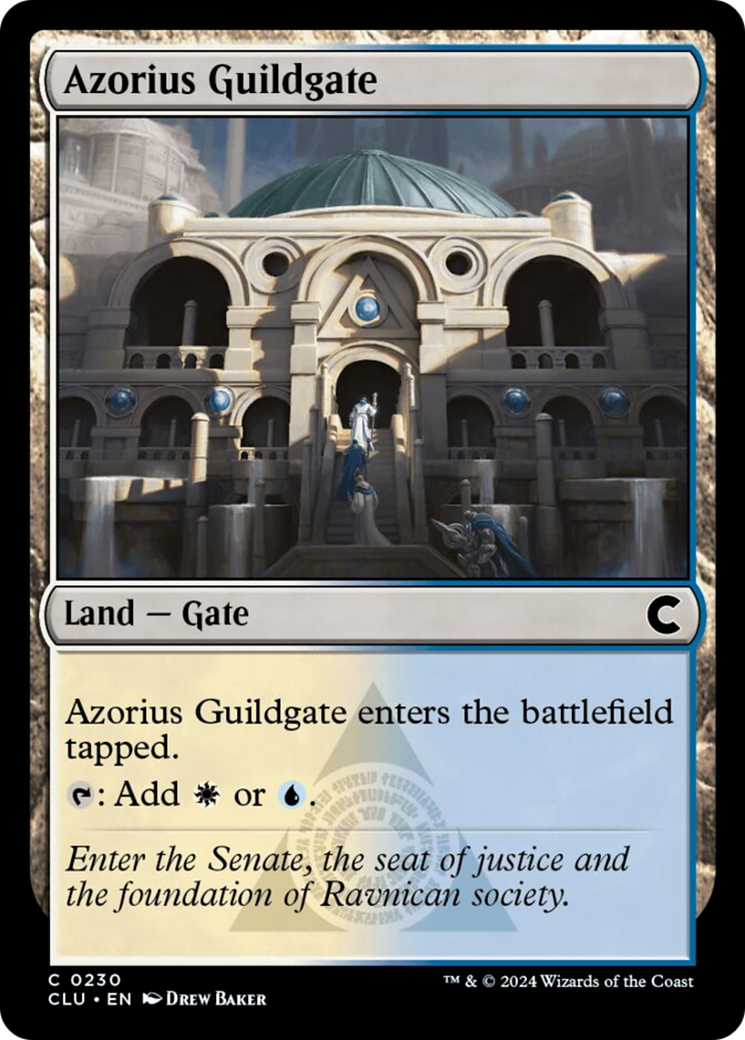 Azorius Guildgate [Ravnica: Clue Edition] 