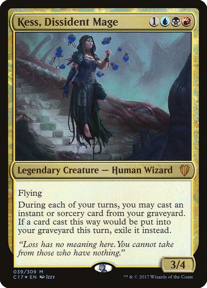 Kess, Dissident Mage [Commander 2017] 