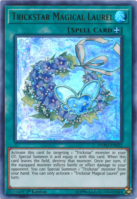 Trickstar Magical Laurel [DUPO-EN022] Ultra Rare 