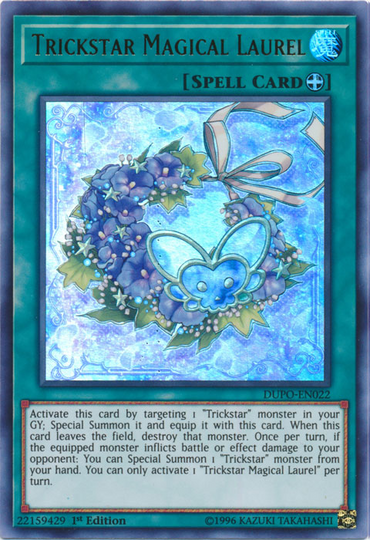 Trickstar Magical Laurel [DUPO-EN022] Ultra Rare 