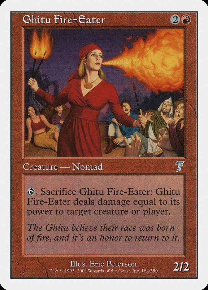 Ghitu Fire-Eater [Seventh Edition] 